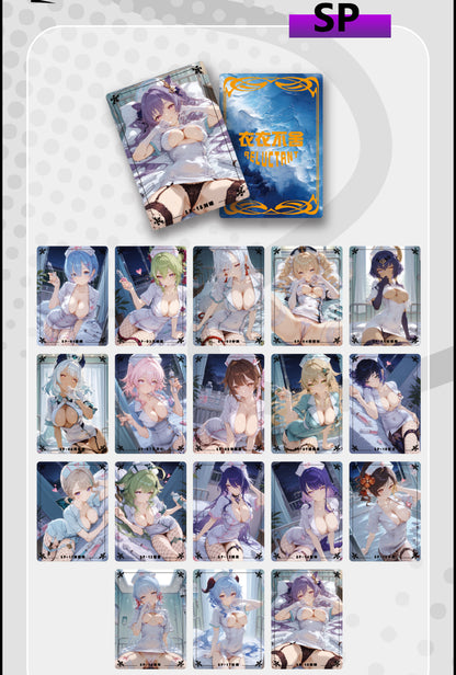 Reluctant Absolutely Naked Vitality Carnival Goddess Story Collection Cards Popular Anime Heroine Rem Kafka Girl Swimsuit Bikini Sexy Waifu Cards
