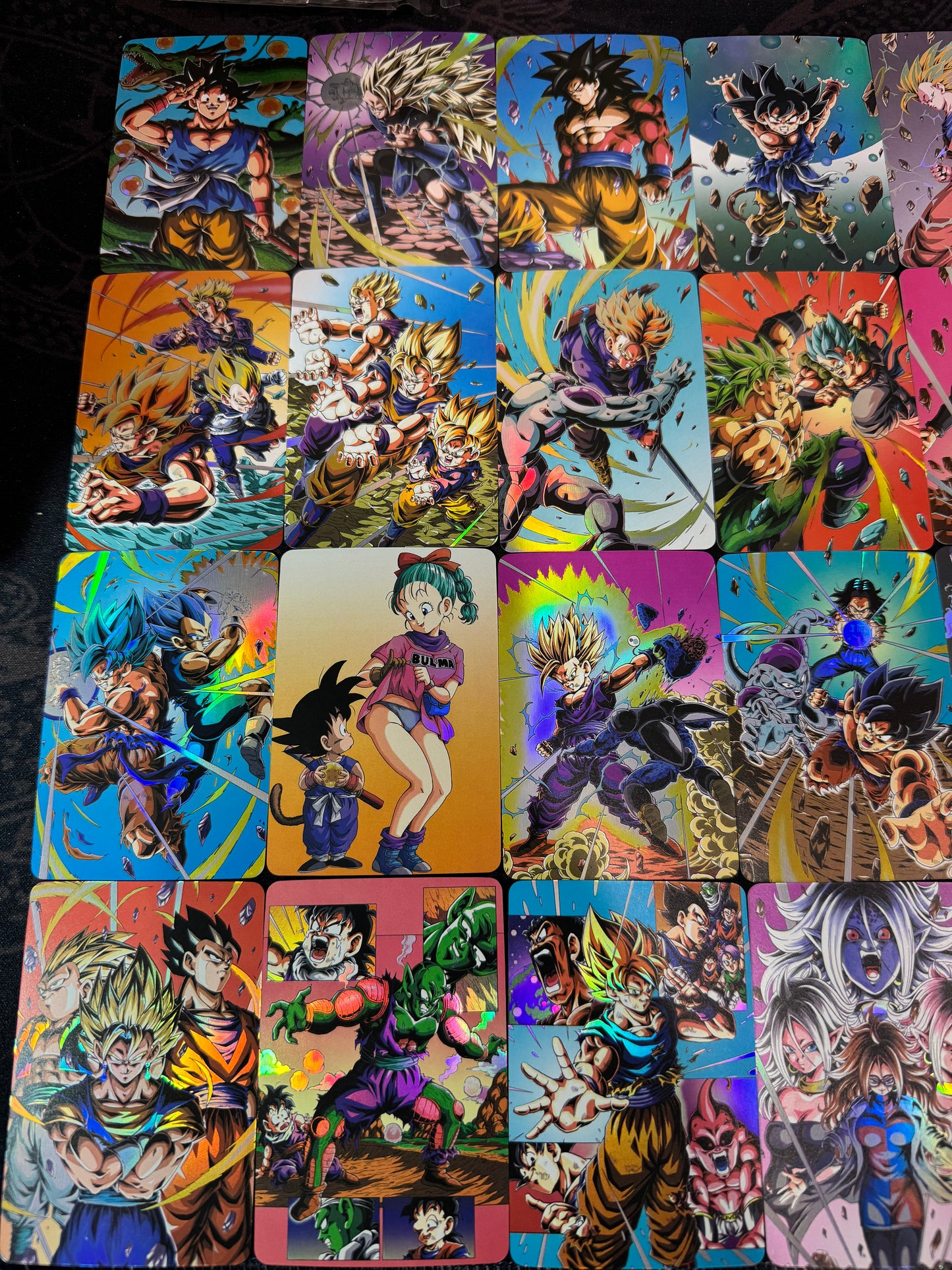 DragonBall Fanart game card for collection - Fanmade 36 full set