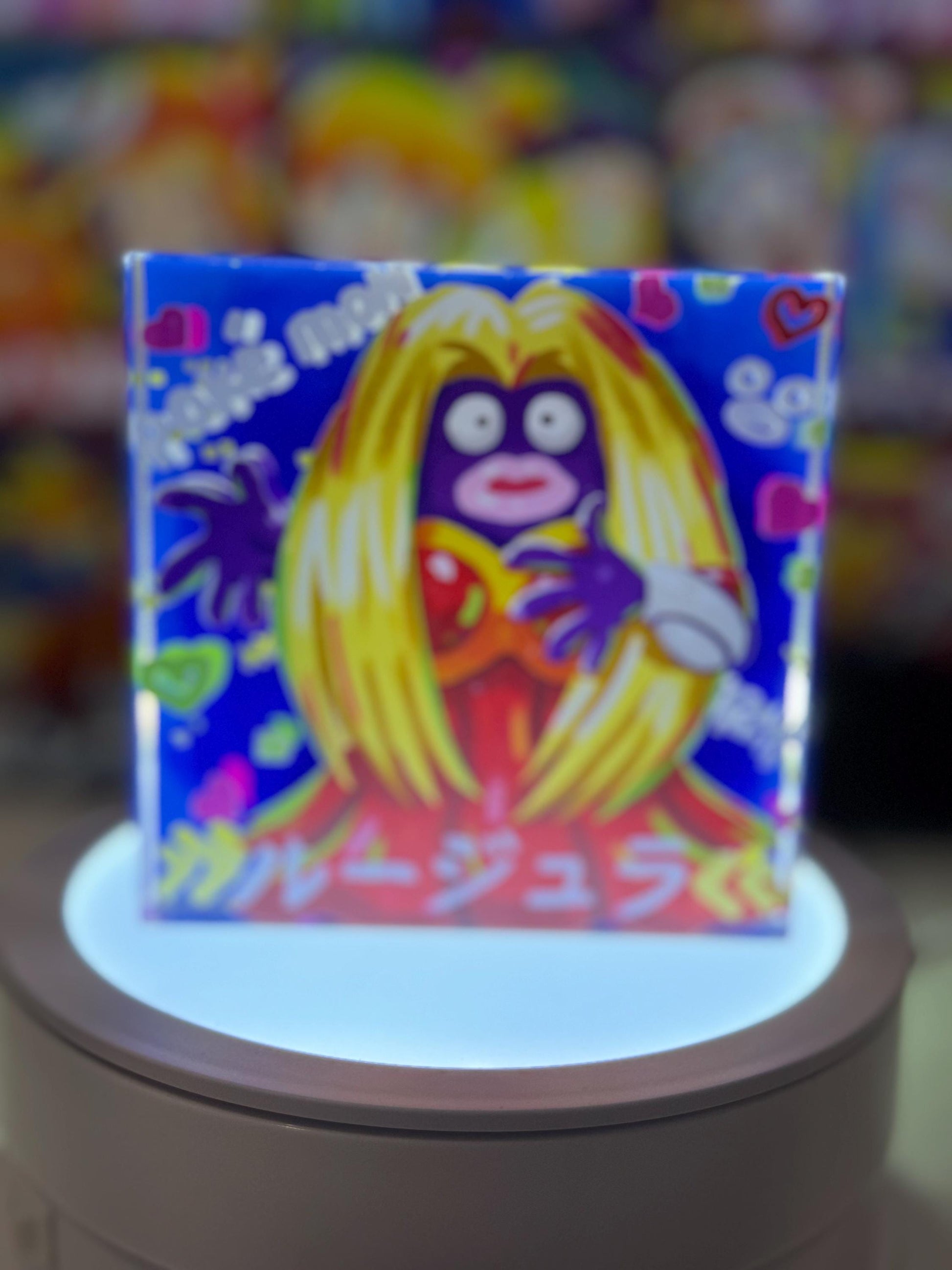 Jynx Smoochum Evolution Chain CustomMade Pokemon Crystal Acrylic Block 10x10x1.5cm-Gift For him-Pokemon fan-Pokemon TCG PTCG Full Art