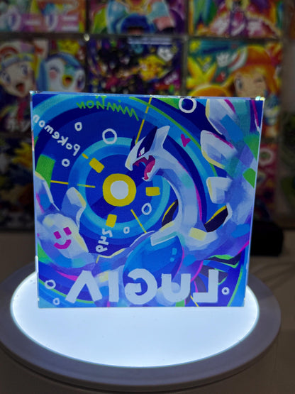 Lugia CustomMade Pokemon Acrylic Crystal Block-10cm Handcrafted Gift for Collectors TCG PTCG-Pikachu Charizard Original Display Art