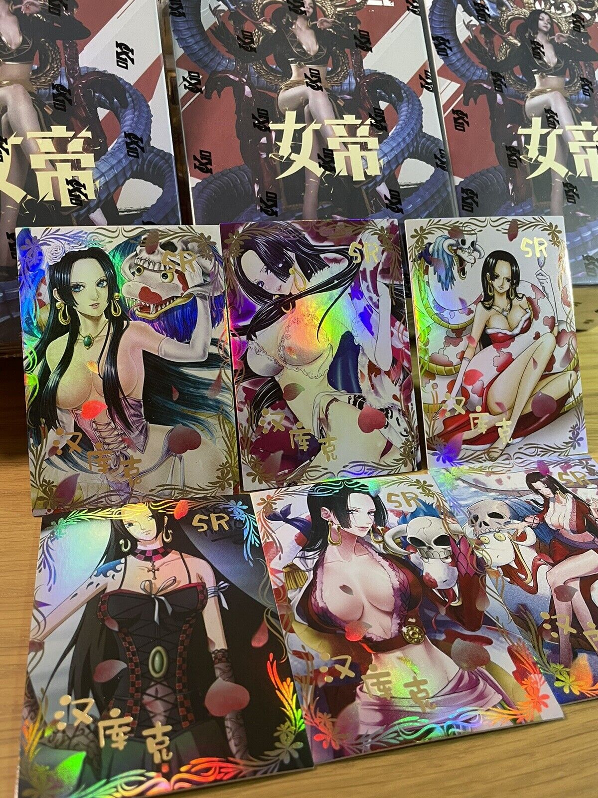 Premium Boa Hancock K10 Sealed Booster Box CCG Anime Collectible Waifu Cards - ApeTcg